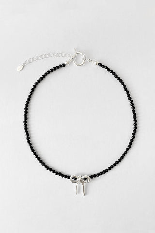 Kara Yoo black onyx Masie necklace. 