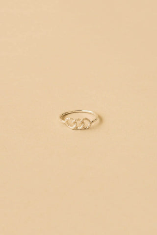 Sterling silver Filet ring by Manufacture Fait Main. 