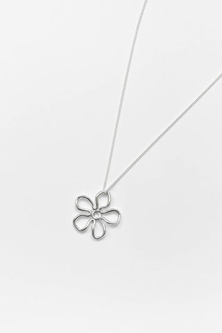 Sterling silver Flora necklace by Kara Yoo. 