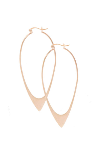 Gold Ariam Hoops by Sarah Mulder